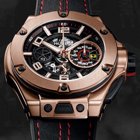 hublot ferrari gold replica|hublot ferrari watch price.